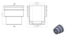 Cargar imagen en el visor de la galería, Adaptador inyectores S10 Cavalier para laboratorio de inyectores