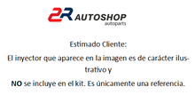 Cargar imagen en el visor de la galería, Kit para 4 inyectores Accord, Civic, CR-V Opcion  Capuchon (C009 y C014)  4 Cil