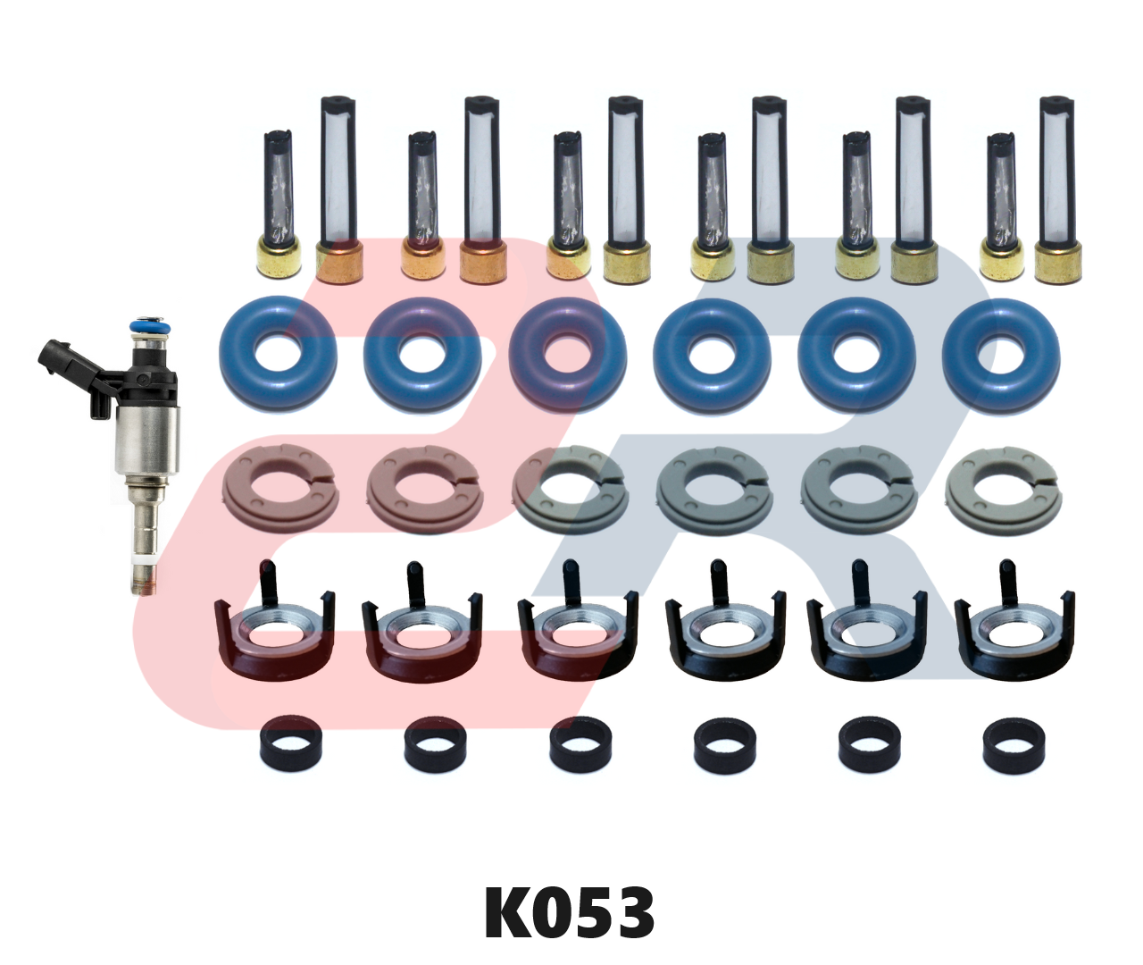 Kit para 6 inyectores GDI Audi, VW