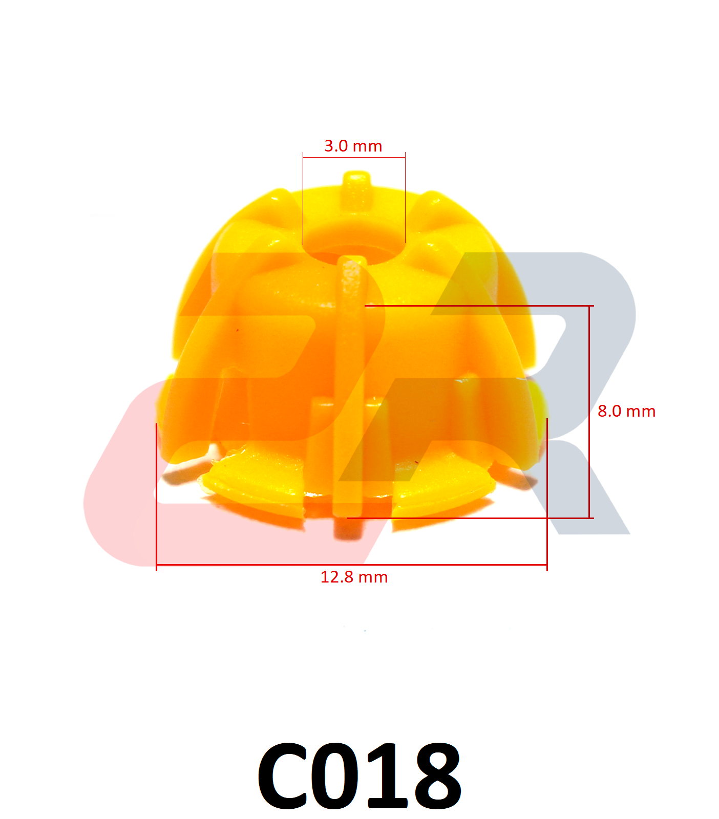 Capuchon para inyector BMW diametro salida 3.0  mm(20 y 100 piezas)