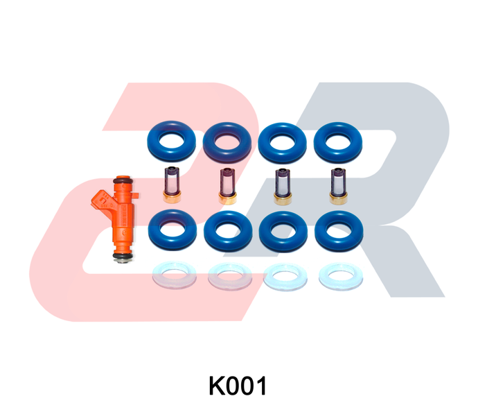 Kit para 4 inyectores  Bosch capuchon plano