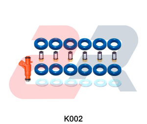Kit para 6 inyectores Bosch capuchon plano