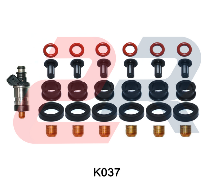 Kit para 6 inyectores Accord, Odissey, Acura 89/97