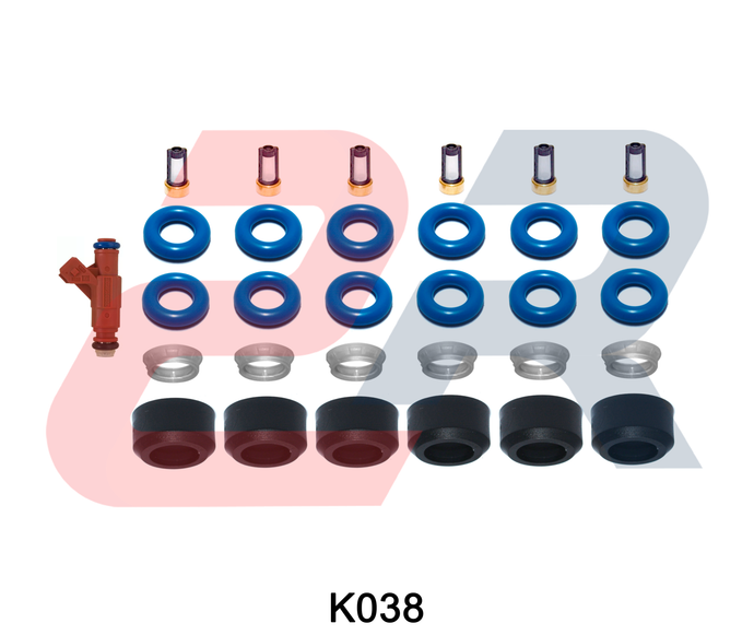 Kit para 6 inyectores con sello rigido Ford Explorer
