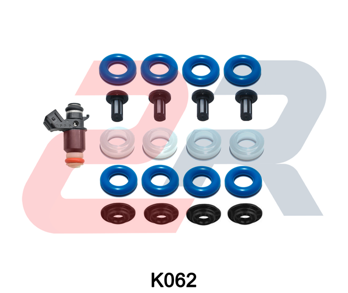 Kit para 4 inyectores capuchon semi plano Honda Civic L4 Ca(C025)