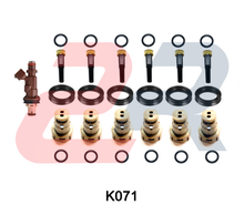 Cargar imagen en el visor de la galería, Kit para 6 inyectores Toyota Tundra 3.4  (C020 y B019)  99-04