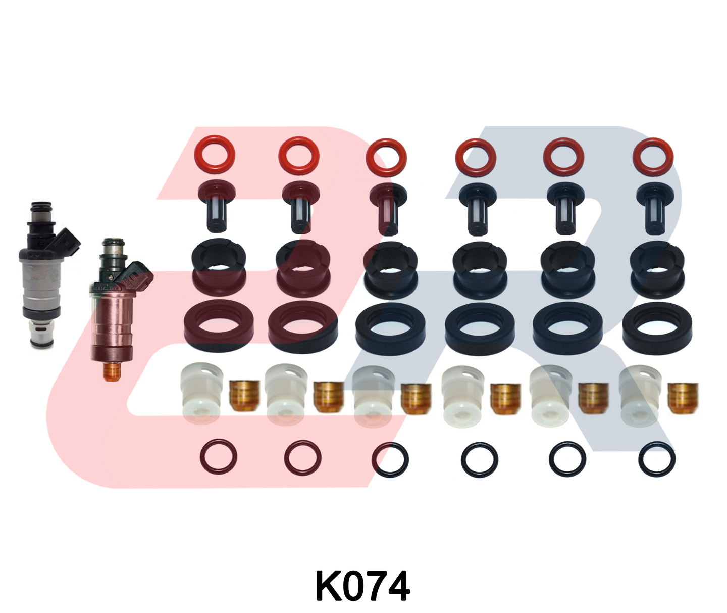 Kit para 6 inyectores Honda Accord v6 (C009 y C014) l