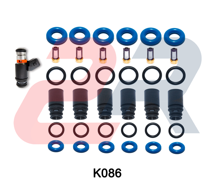 Kit para 6 inyectores VW Jetta VR6