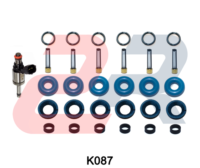 Kit para 6 inyectores GDI Mazda  Volvo Ford