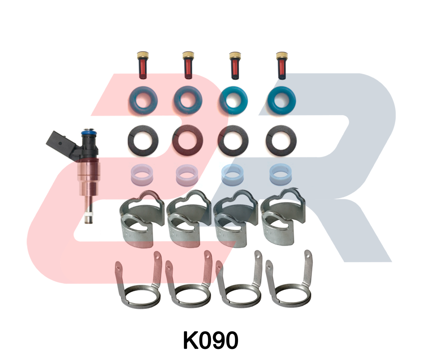 Kit para 4 inyectores GDI Audi Vw Bora 2,0