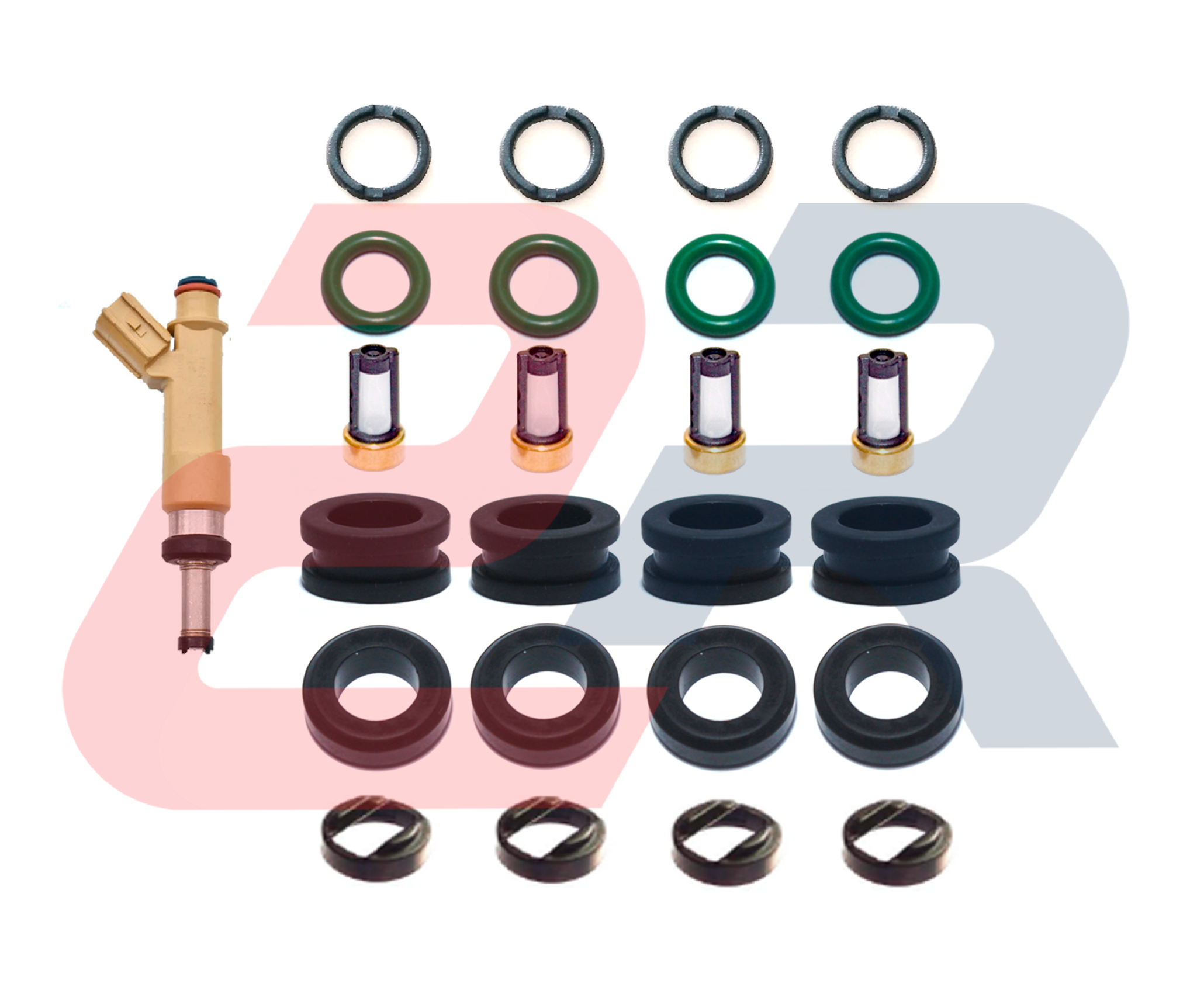 Inyector De Combustible Para Pontiac Vibe Toyota Corolla Toyota Matrix Scion Xd Marca Standard Motor Products Numero De Parte Fj1090