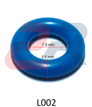 Cargar imagen en el visor de la galería, Liga de Viton Universal para inyectores a gasolina (100, 500 Y 1000 piezas)