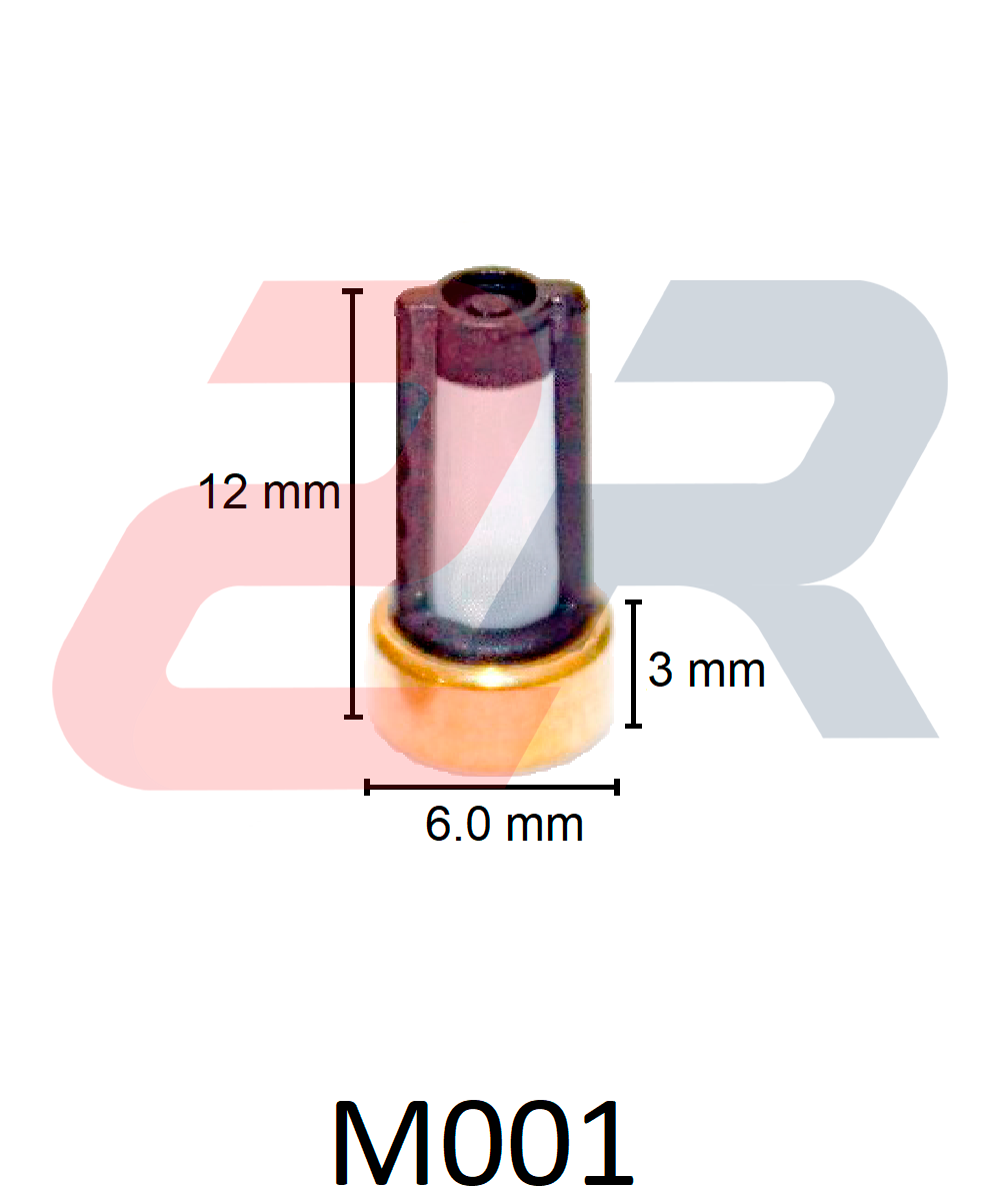 Microfiltro para inyector universal Bosch (100, 600 Y 1000 piezas)