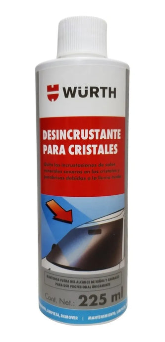 Desincrustante para Cristales - Quita Lluvia Acida 225 ml Würth